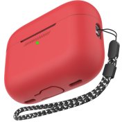 Чохол for AirPods Pro 2 - Silicon Case DELIDIGI Red