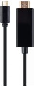  Кабель Cablexpert 4K Type-C / HDMI 2m Black (A-CM-HDMIM-02)