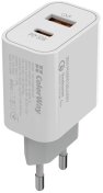 Зарядний пристрій ColorWay Power Delivery Port PPS 30W White (CW-CHS037PD-WT)