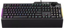 Клавіатура ASUS TUF Gaming K1 UA USB Black (90MP01X0-BKMA00)