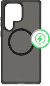Чохол iTSkins for Samsung S23 Plus - HYBRID R FROST with MagSafe Black and Transparent  (SGCPHMFRT-BLCK)