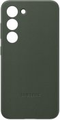 Чохол Samsung for Galaxy S23 S911 - Leather Case Green  (EF-VS911LGEGRU)