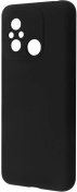 Чохол WAVE for Xiaomi Redmi 12C - Full Silicone Cover Black  (453640001			)