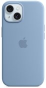 Чохол Apple for iPhone 15 - Silicone Case with MagSafe Winter Blue (MT0Y3)