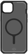 Чохол iTSkins for iPhone 15 HYBRID R Sling 2.0 with MagSafe Black and transparent  (AP5N-HMASL-BKTR)