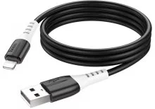 Кабель Hoco X82 2.4A AM / Lightning 1m Black
