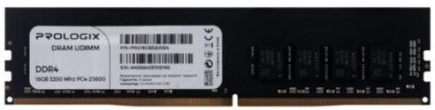 Оперативна пам’ять ProLogix DDR4 1x16GB (PRO16GB3200D4)
