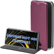 Чохол BeCover for Infinix Hot 40i X6528B - Exclusive Red Wine (711229)