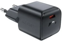 Зарядний пристрій Acefast A73 Mini 20W GaN Black (6974316282648)