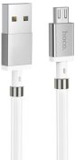 Кабель Hoco U91 Magnetic 2.4A AM / MicroUSB 1m White  (U91_MicroB_White)