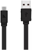 Кабель Hoco X5 2A AM / Micro USB 1m Black