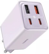 Зарядний пристрій Baseus GaN6 Pro Fast Charger 65W Purple  (P10162701533-00)