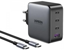 Зарядний пристрій UGREEN CD226 QC3.0 PD 100W Black with Type-C/Type-C  (90575)