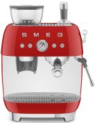 Ріжкова кавоварка Smeg Espresso coffee machine with grinder Red (EGF03RDEU)