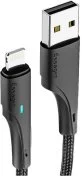 Кабель Essager Rousseau 2.4A AM / Lightning 1m Black (EXCL-LS01)