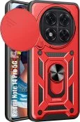 Чохол BeCover for Xiaomi Redmi Note 14 Pro 5G - Military Red (713096)