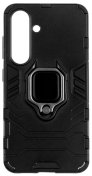 Чохол ColorWay for Samsung Galaxy S25 - AntiShock Magnet Ring Black  (CW-CAMRSG931-BK)