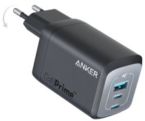 Зарядний пристрій Anker GaNPrime Charger PD QC GaN 67W Black  (A2669313)
