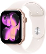 Смарт годинник Apple Watch Series 11 GPS - 42mm Rose Gold Aluminium Case with Light Blush Sport Band - S/M (MEU04)