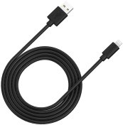 Кабель Canyon MFI-12 AM / Lightning 2m Black (CNS-MFIC12B)