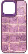 Чохол Harder for Apple iPhone 14 Pro Max - Crocosaur Purple (ARM76728)