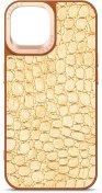 Чохол Harder for Apple iPhone 14 - Crocosaur Beige (ARM76715)
