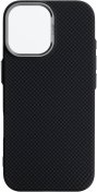 Чохол ArmorStandart for Apple iPhone 17 - LikeCarbon2 MagCase Kevlar Black (ARM88379)