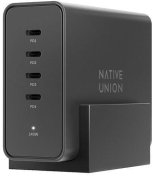 Зарядний пристрій Native Union Fast GaN Charger PD 140W Desktop Black (FAST-PD140-BLK-EU)