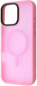 Чохол WAVE for Apple iPhone 16 Pro Max - Matte Insane Case with Magnetic Ring Pink (59345_pink)