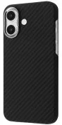 Чохол Proove for Apple iPhone 16 Plus - Carbon Slim with Magnetic Ring black (PCCSIP16PL02)