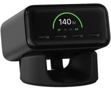 Зарядний пристрій Satechi ChargeView 140W Black (ST-C4CV140C-EU)