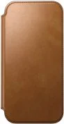 Чохол Nomad for Apple iPhone 17 Pro - Modern Leather Folio English Tan (NM014179858)
