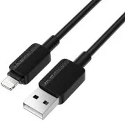 Кабель Acefast C26-02 30W AM / Lightning 1.2m Black (6974316287094)