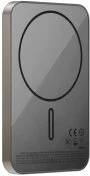 Батарея універсальна Momax 1-Power Q.Pass 5000mAh 20W / Qi 15W Titanium (IP129Q2L)