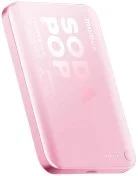 Батарея універсальна Momax 1-Power Pass 5000mAh 20W / Qi 15W Pink (IP165P)