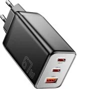 Зарядний пристрій Essager Ranges GaN 67W Black (ECT67W-LJB01-Z)