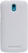 Чохол Nillkin для HTC Desire 500 - Super Frosted Shield білий