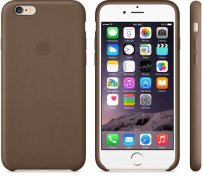 Чохол для iPhone 6 - Leather Case коричневий