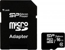 Карта пам'яті Silicon Power Superior Micro SDHC 16 ГБ (SP016GBSTHDU3V10SP)