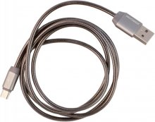 Кабель USB JoyRoom S-M322M Metal Series AM / MicroUSB 1 м чорний