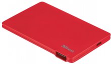 Батарея універсальна Trust Ultra-Thin Portable Charger 2200mAh червона