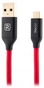 Кабель USB Recci RCM-N120 Velocity AM / Micro USB 1.2м червоний