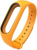Ремінець для фітнес браслету Xiaomi Mi Band 2 оранжевий