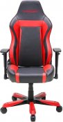 Крісло для геймерів DXRACER WIDE OH/WZ06/NR чорне з червоними вставками