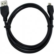 Кабель USB Smartfortec AM / Micro USB 1 м чорний