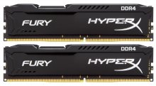 Пам’ять Kingston HyperX Fury Black DDR4 2x16 ГБ (HX424C15FBK2/32)