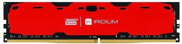 Пам’ять GoodRam Iridium Red DDR4 1х8 ГБ (IR-R2400D464L15S/8G)