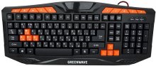 Клавіатура GREENWAVE KB-GM-113M Black (R0014216)