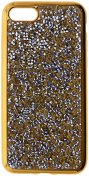 Чохол Rock for iPhone 7/8/SE - Crystal TPU Case Gold Silver