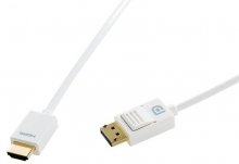 Кабель Prolink DisplayPort to HDMI 2m White